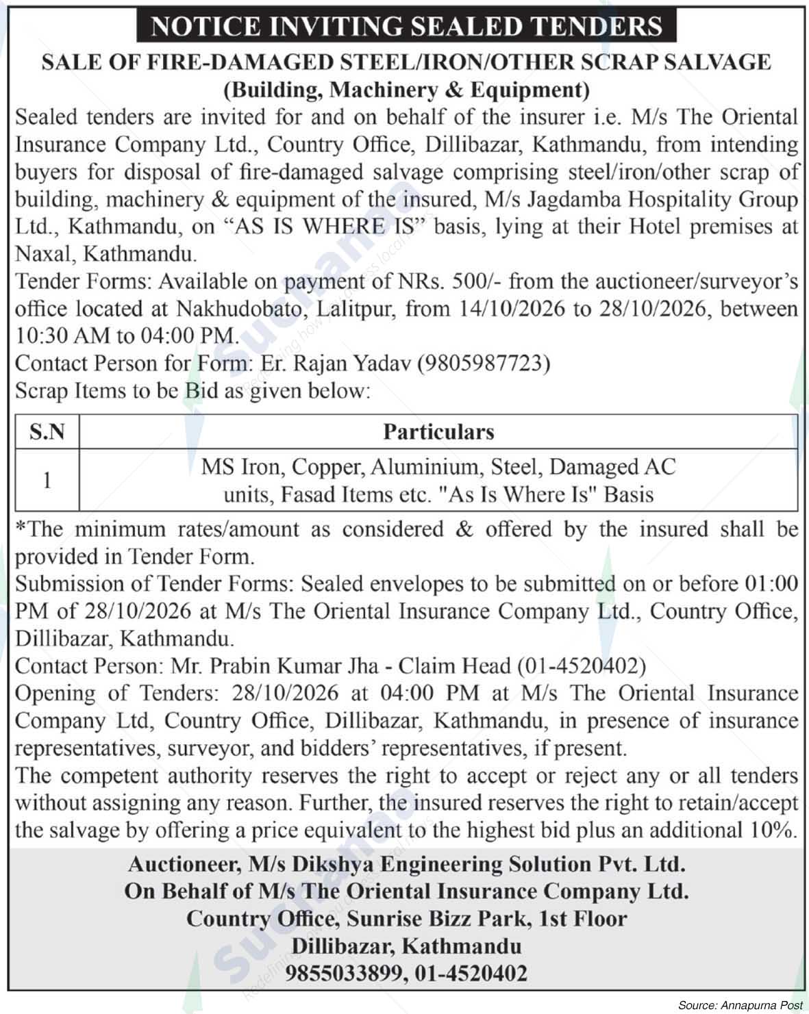 Dikshya Engineering Solution Pvt. Ltd., Kathmandu