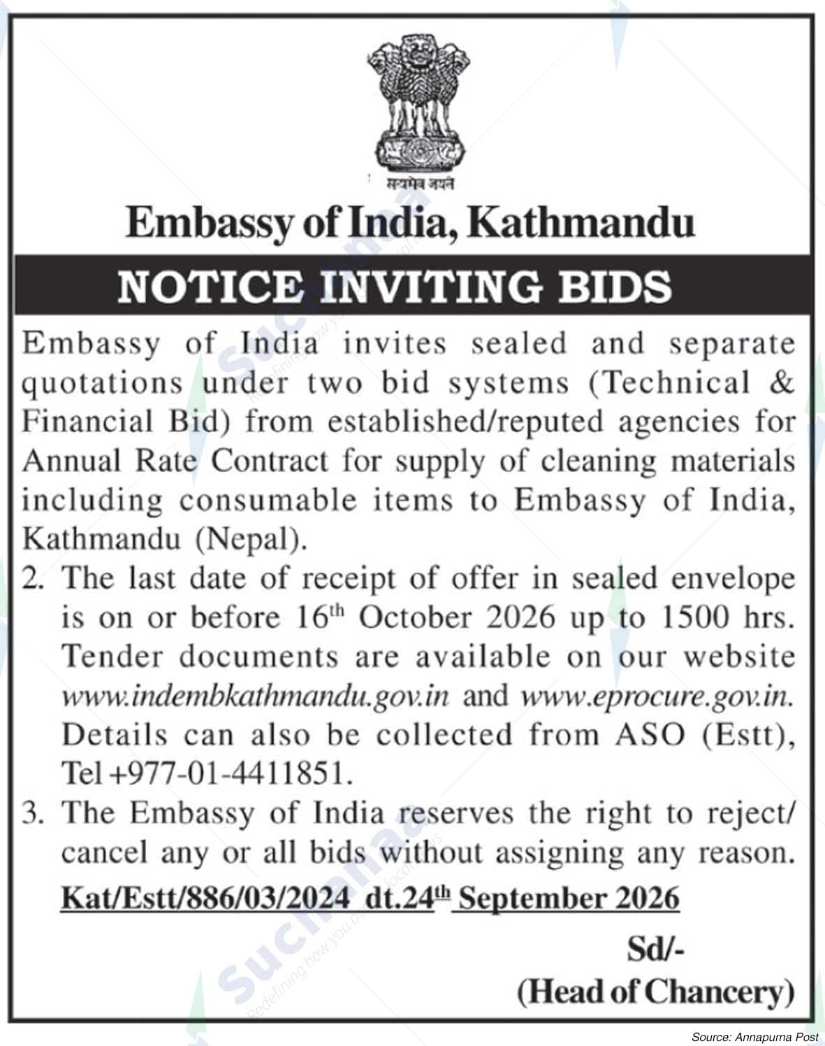 Embassy of India