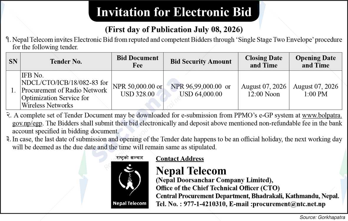 Nepal Doorsanchar Company Limited (NTC)