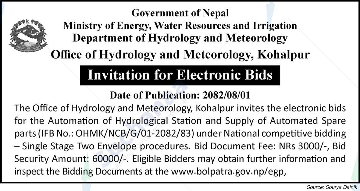 Office of Hydrology and Meteorology, Kohalpur