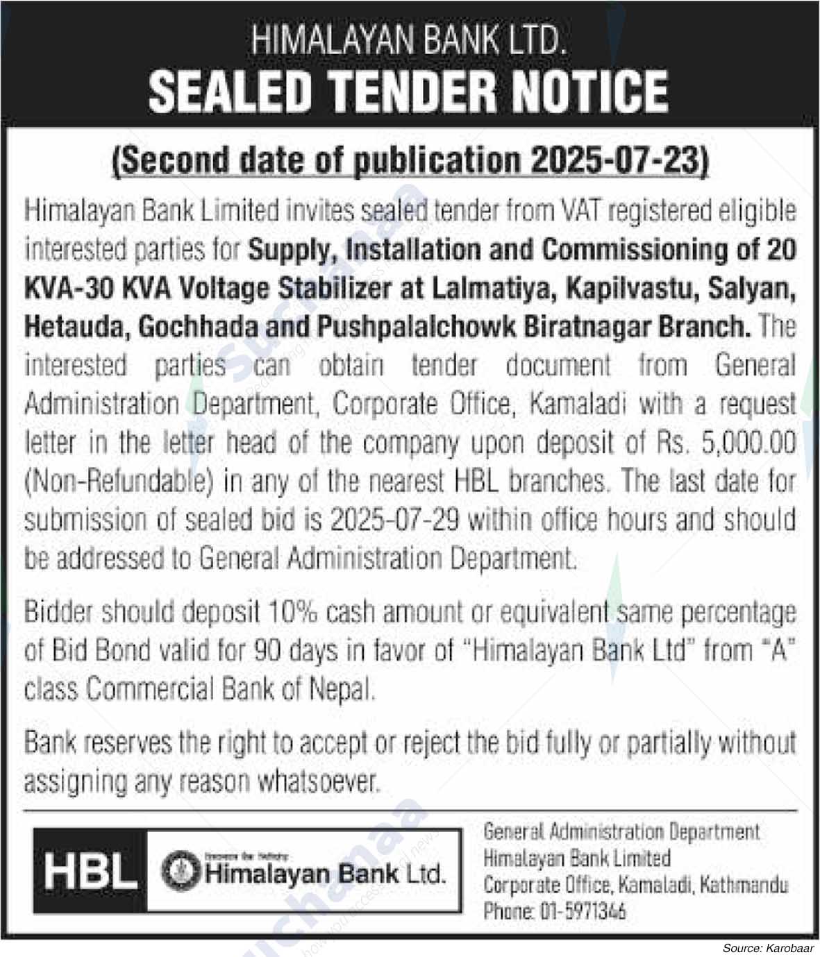 Himalayan Bank Limited