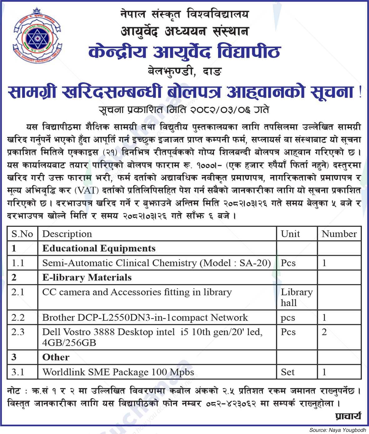 Central Ayurveda Vidhyapeeth