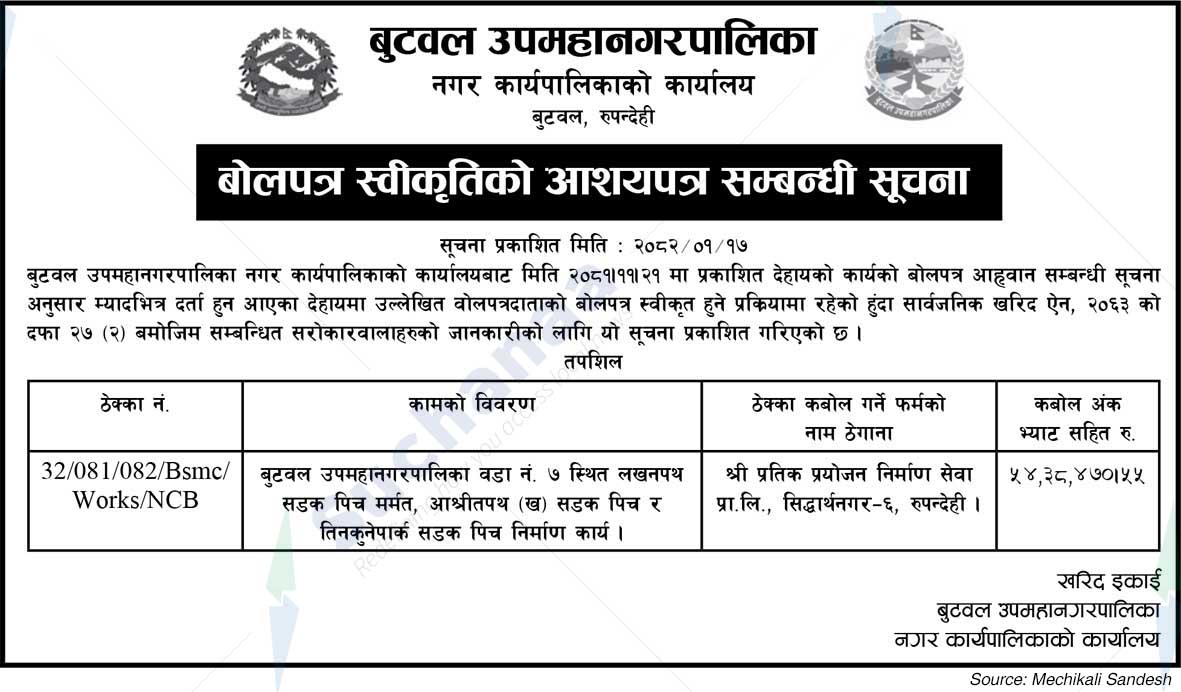 Butwal Sub-Metropolitan City