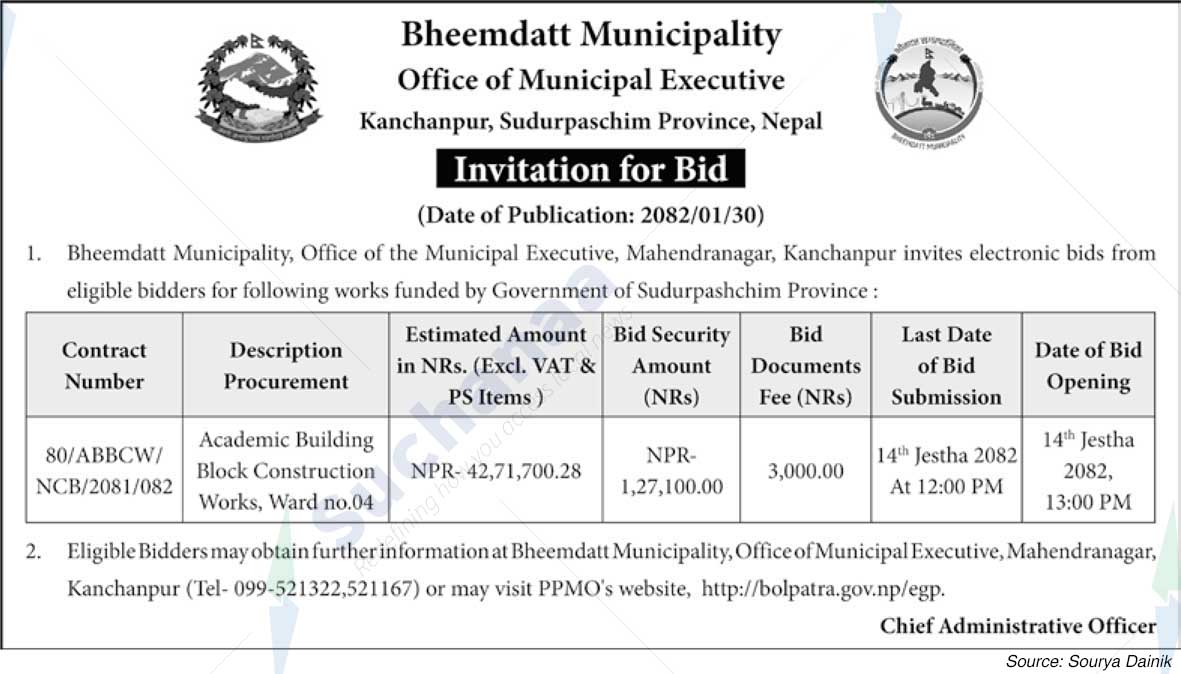 Bheemdatta Municipality