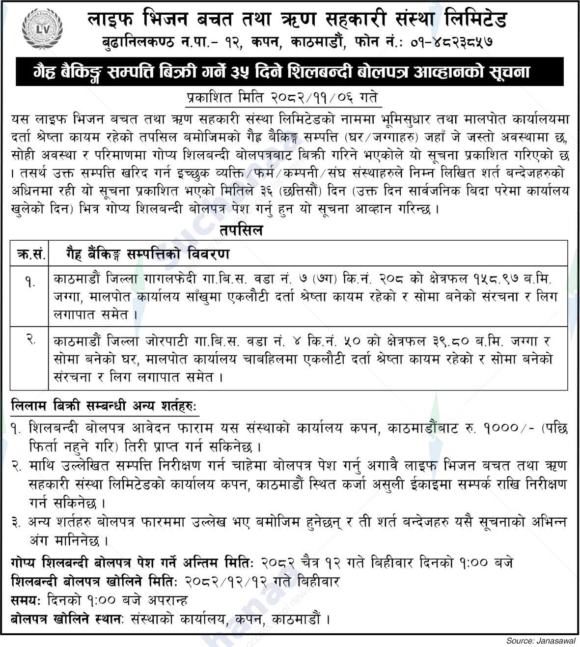 Life Vision Saving and Credit Cooperative Limited