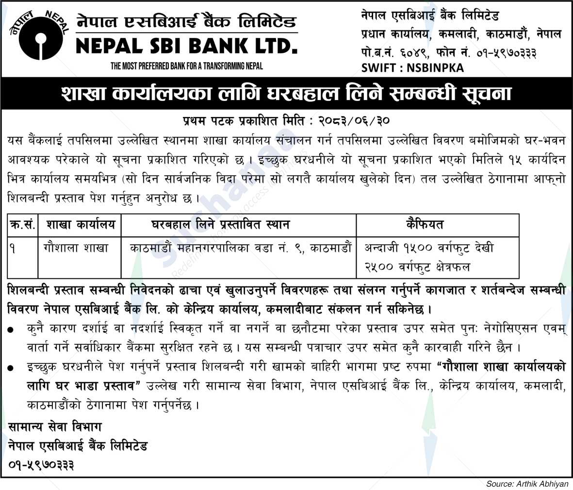 Nepal SBI Bank Limited