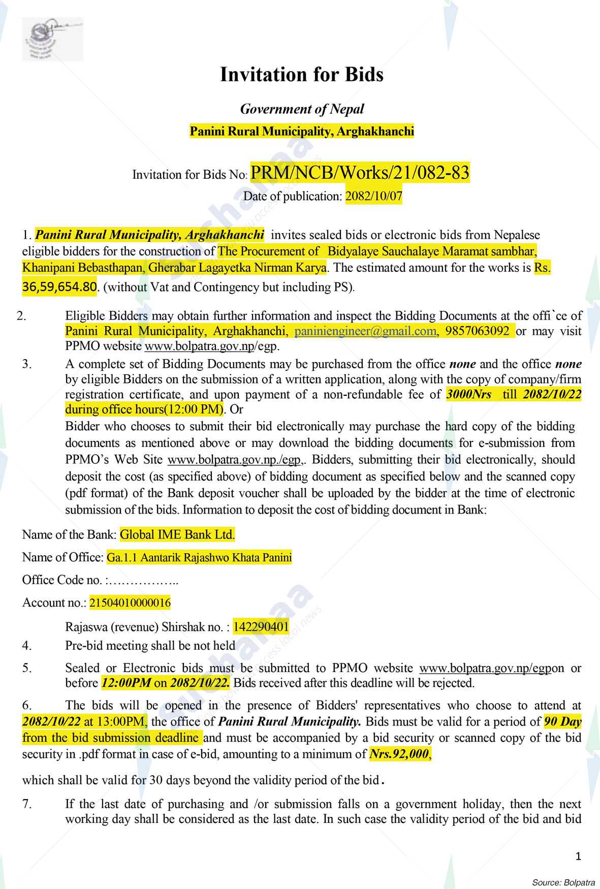 Panini Rural Municipality