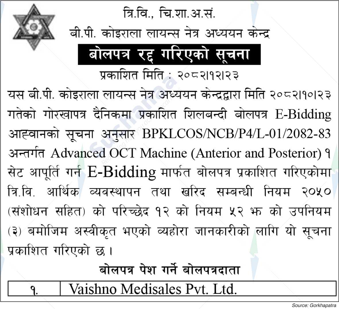 B.P. Koirala Lions Centre for Ophthalmic Studies