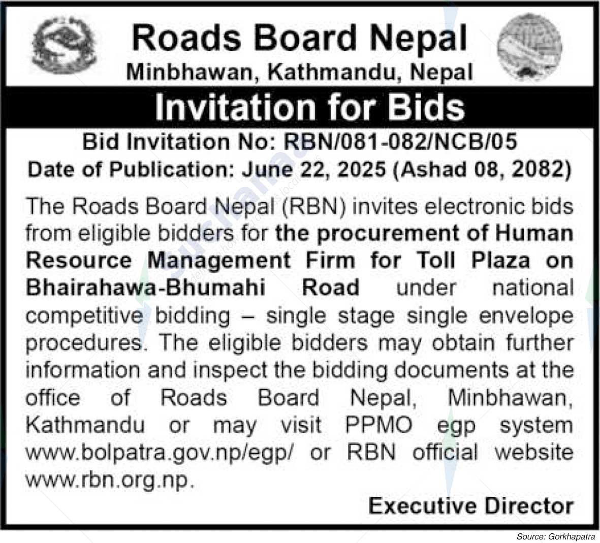 Roads Board Nepal