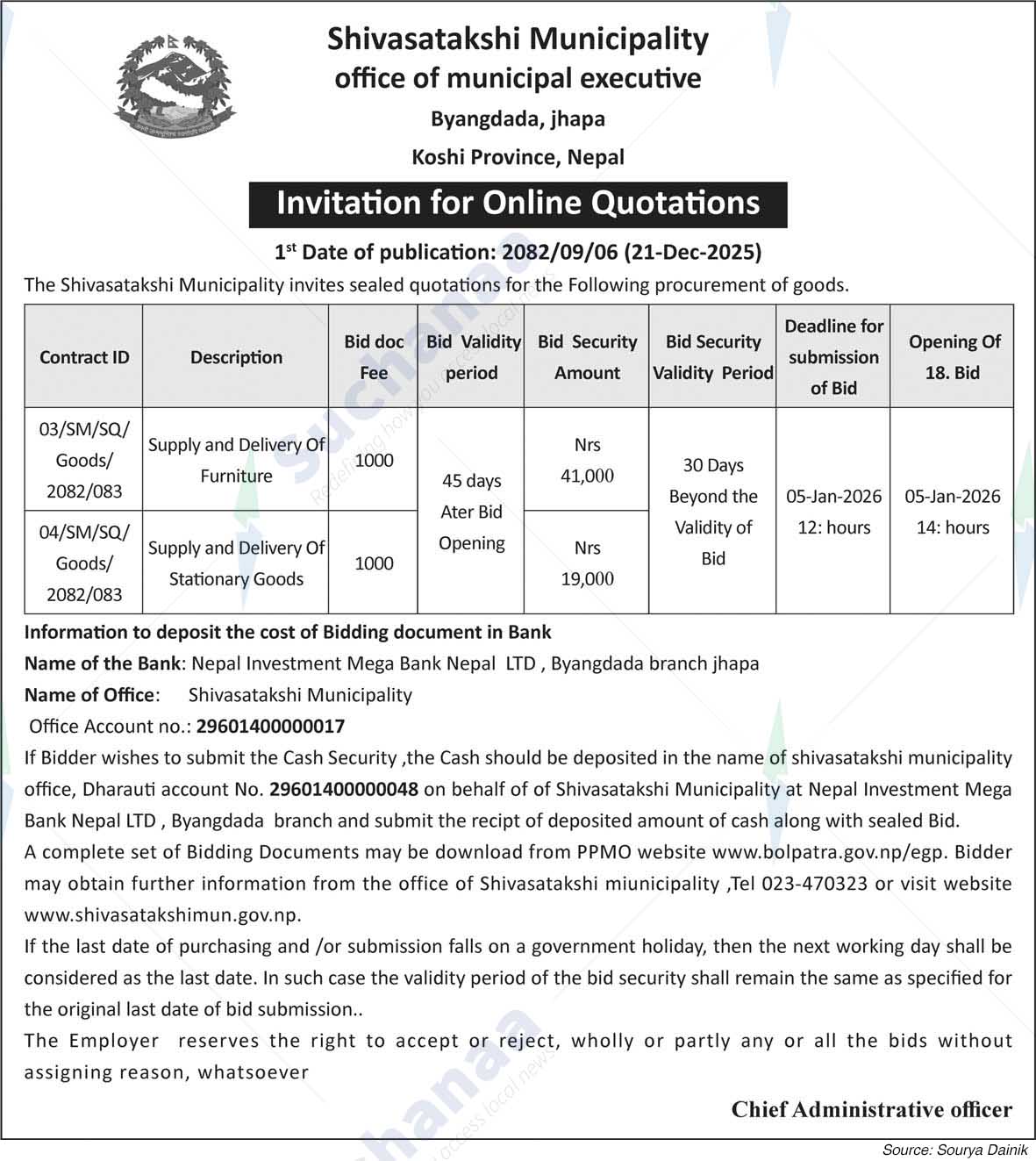 Shivasatakshi Municipality