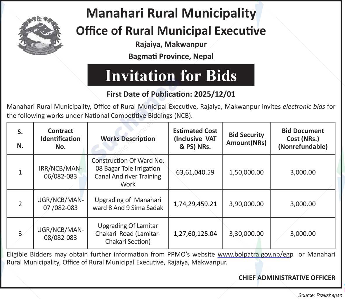 Manahari Rural Municipality
