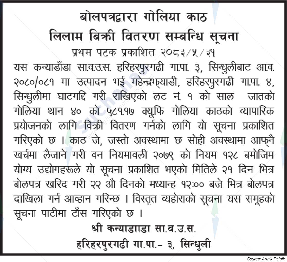 Shree Kanyadada Saa.Wa.Wo.Sa.