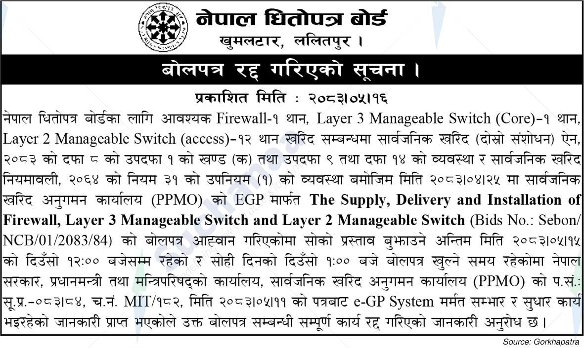 Securities Board of Nepal (SEBON)