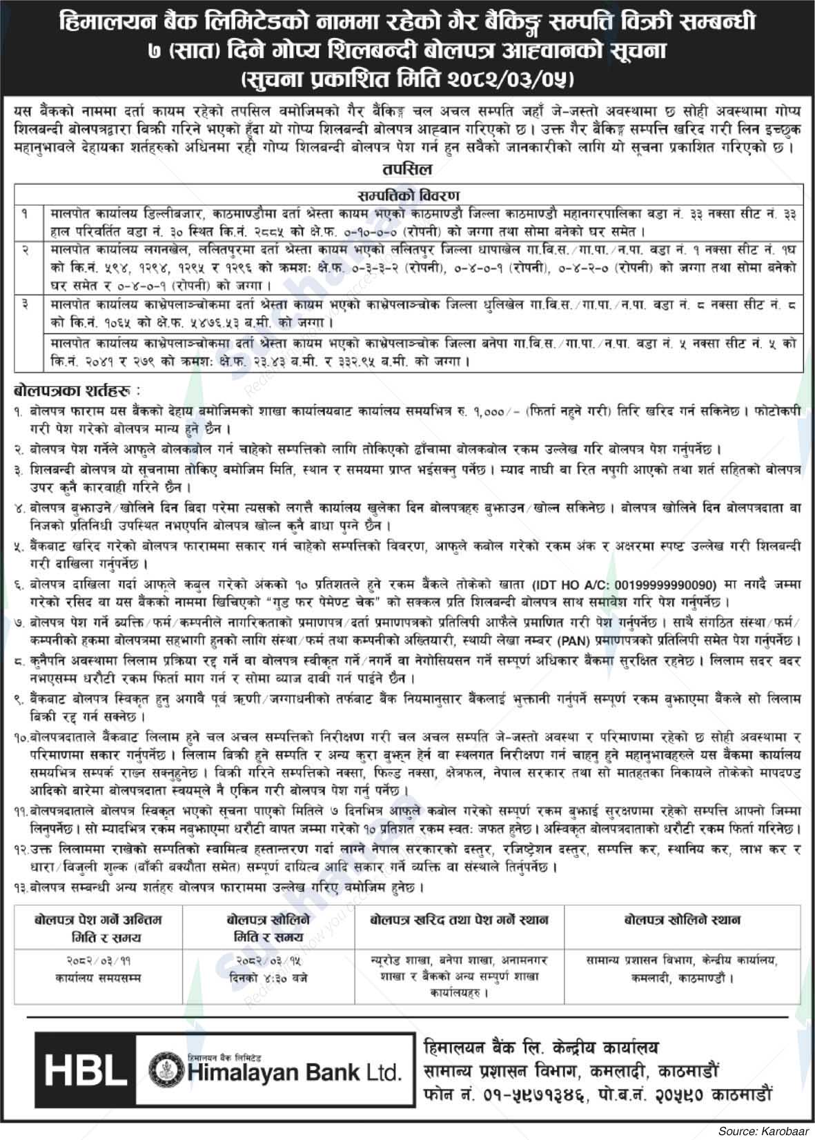 Himalayan Bank Limited