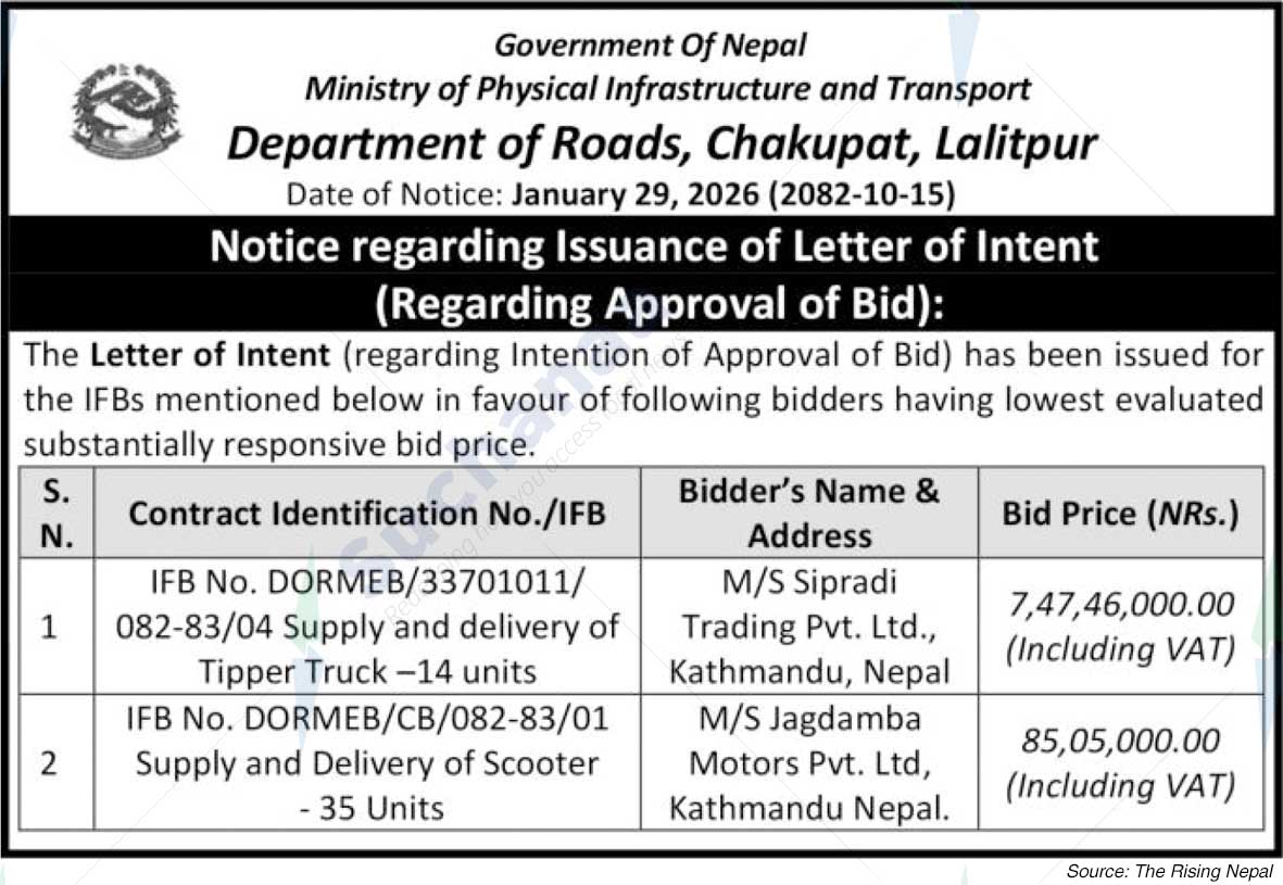 Department of Roads, Chakupat, Lalitpur