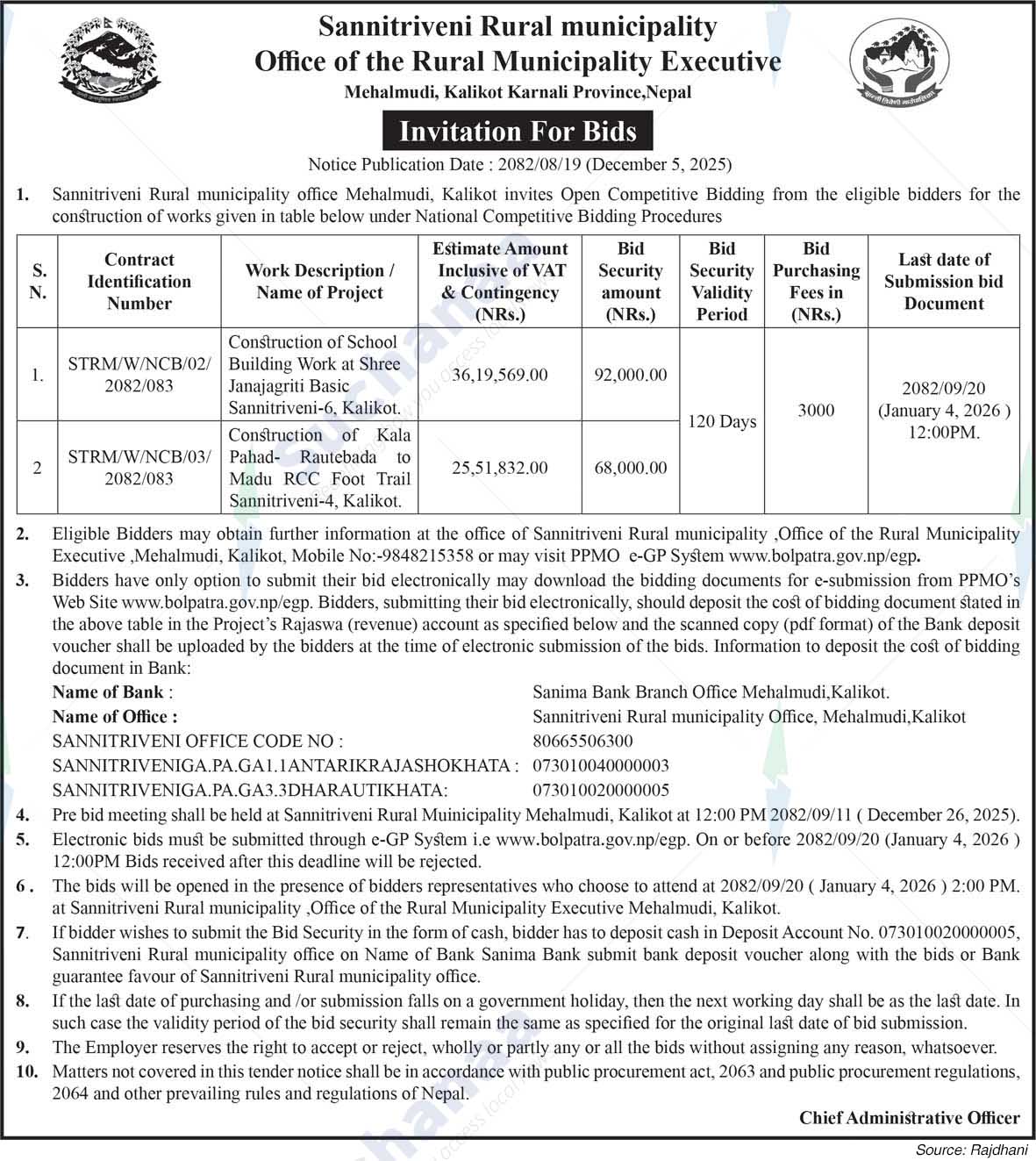 Sanni Triveni Rural Municipality