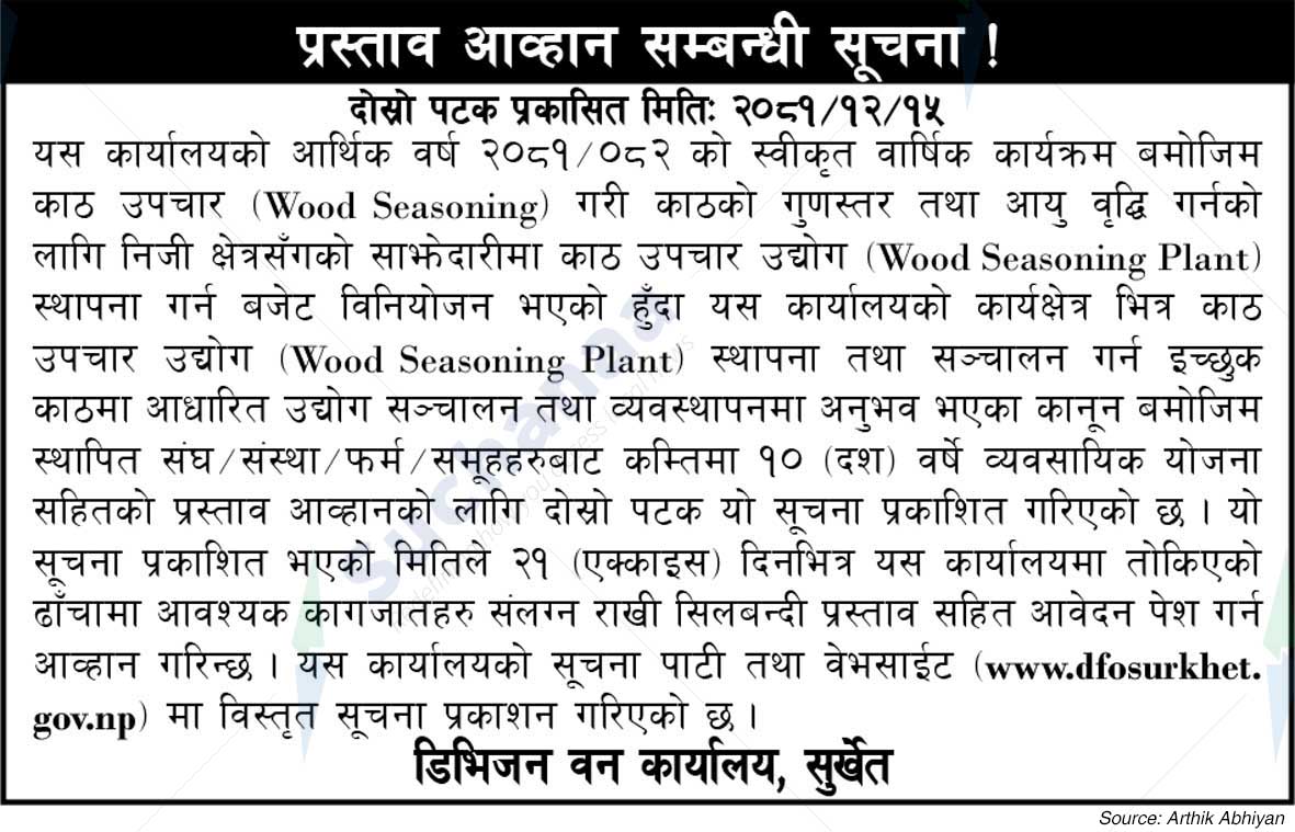 Division Forest Office, Surkhet