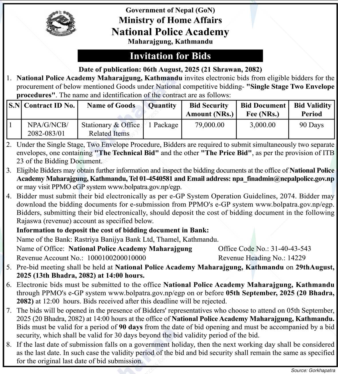 National Police Academy