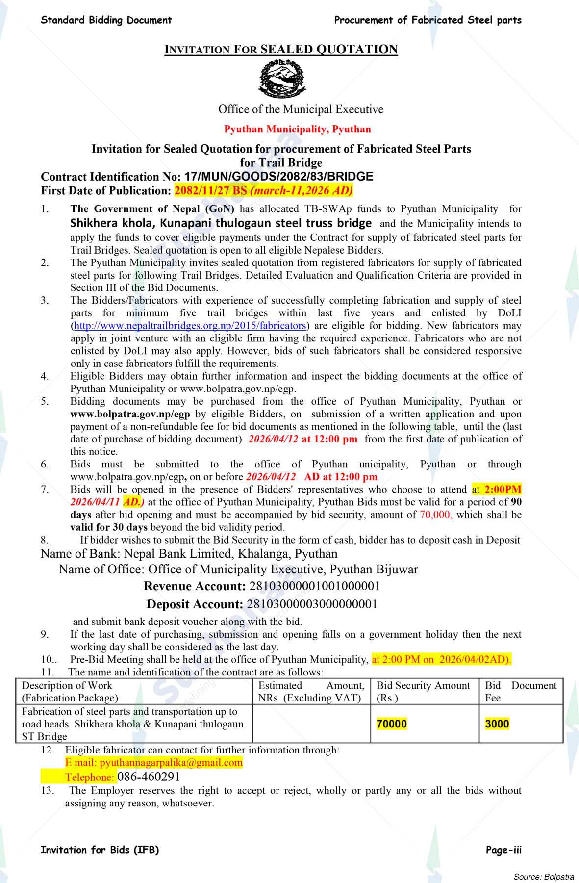 Pyuthan Municipality