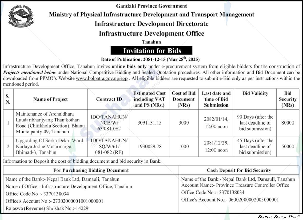 Infrastructure Development Office