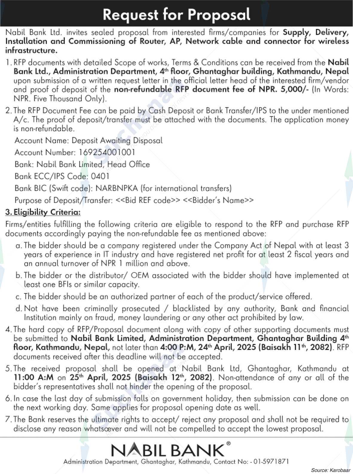 Nabil Bank Limited