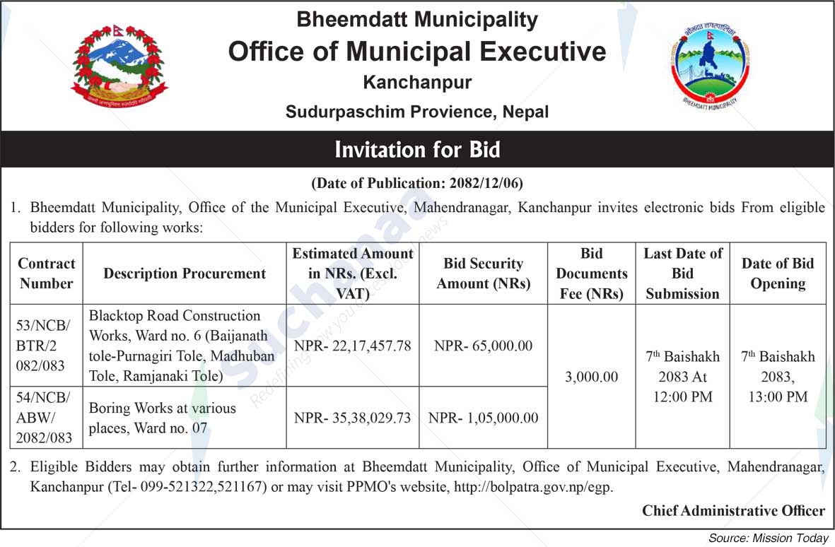 Bheemdatta Municipality