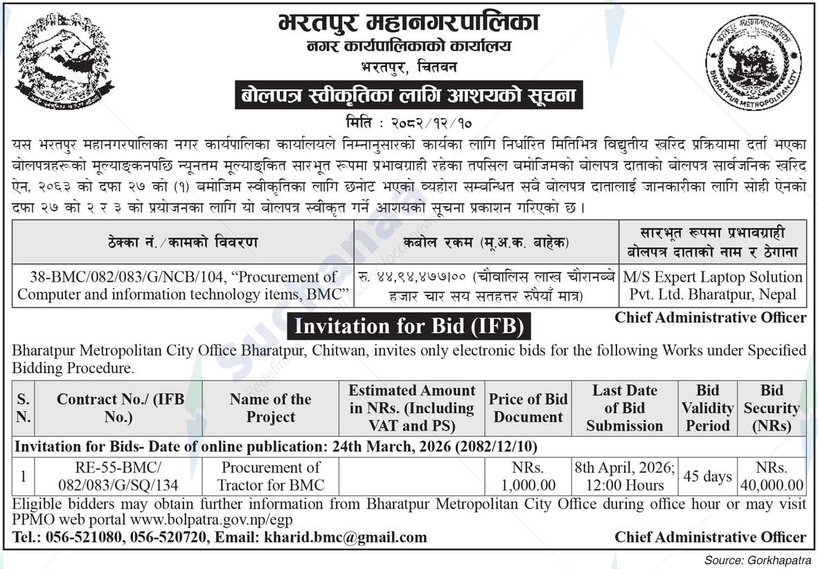 Bharatpur Metropolitan City