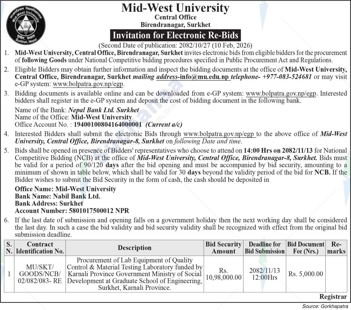 Mid-West University