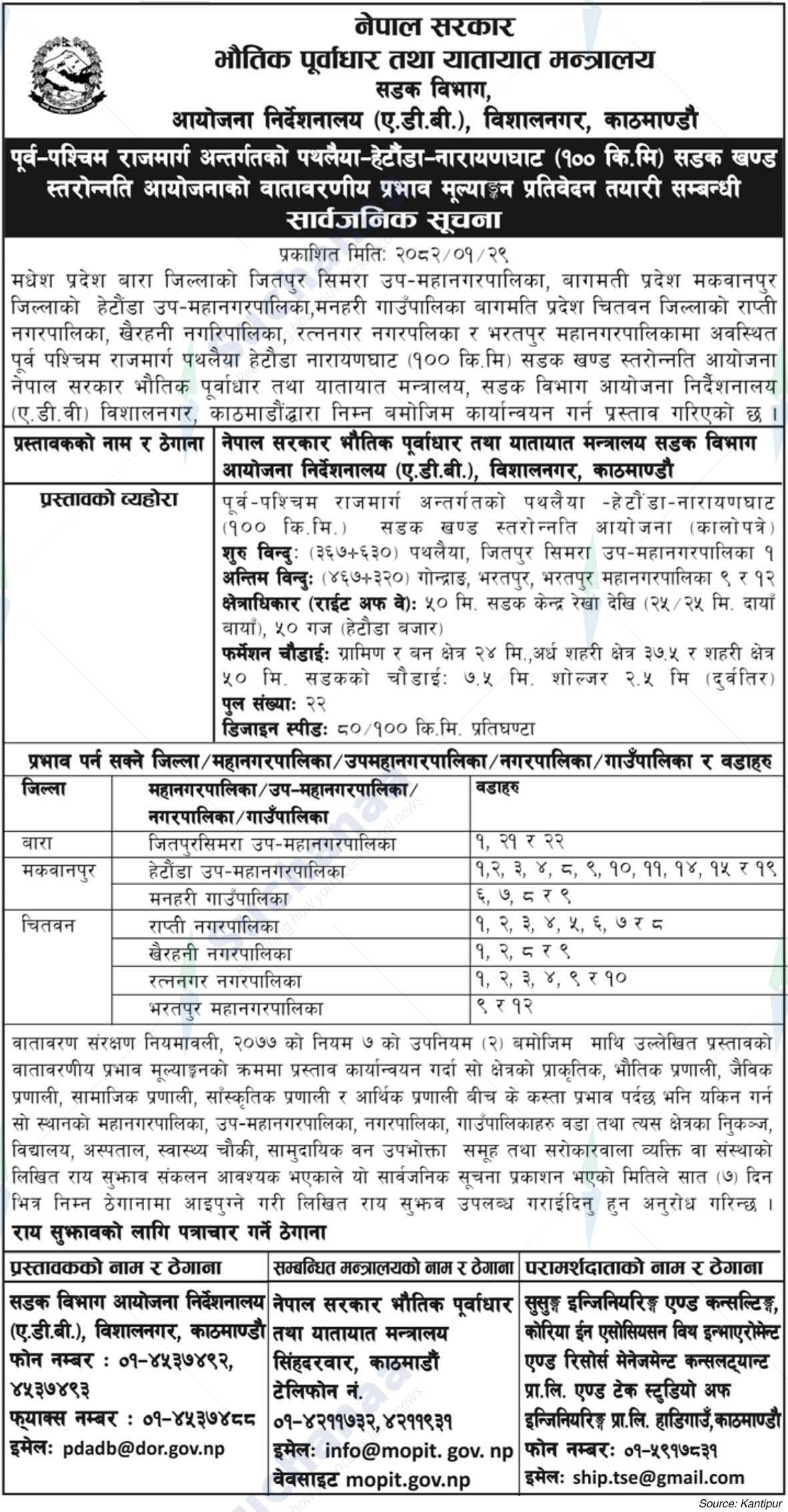 Department of Roads