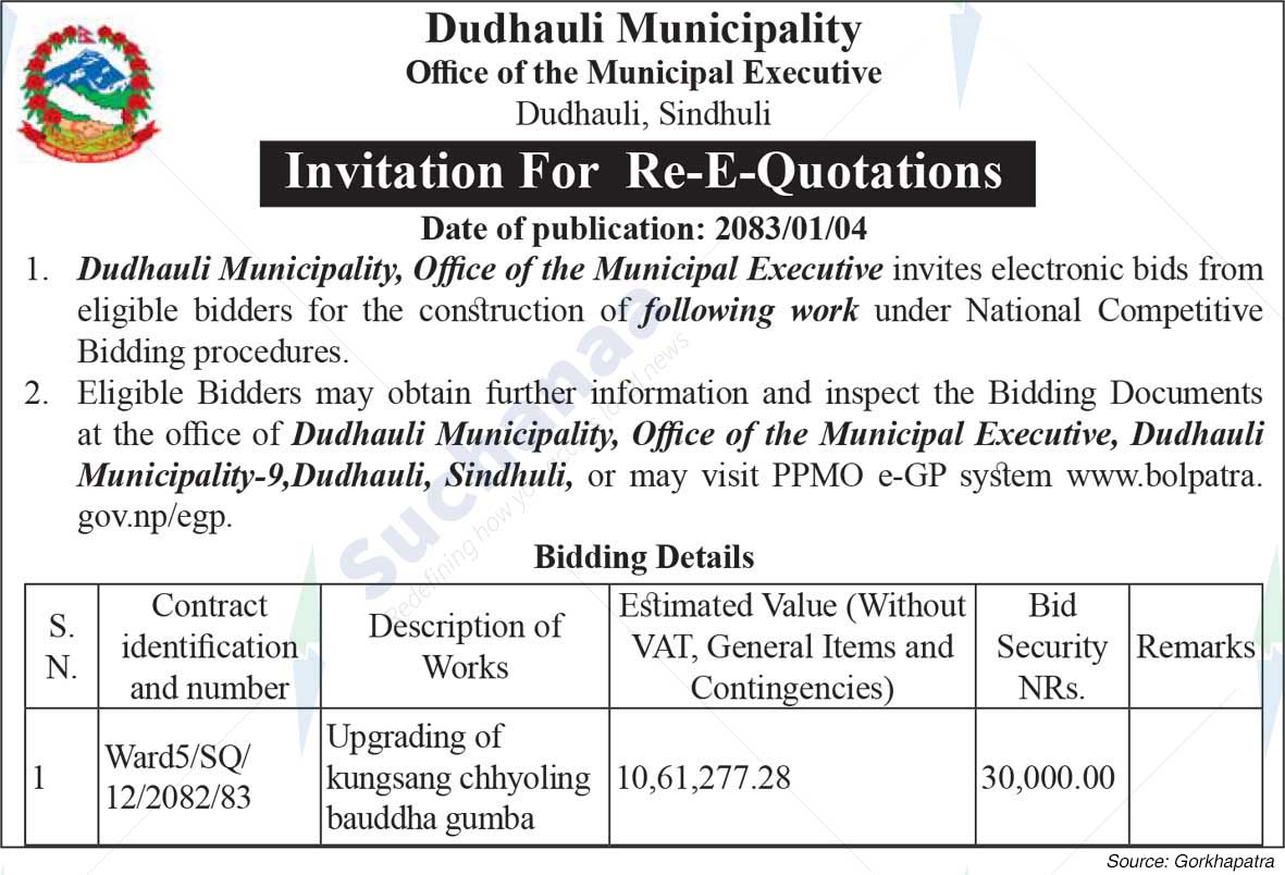 Dudhauli Municipality