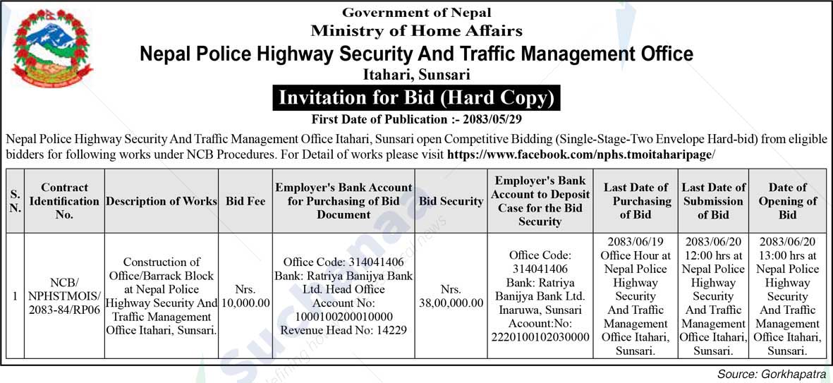 Nepal Police Highway Security and Traffic Management Office