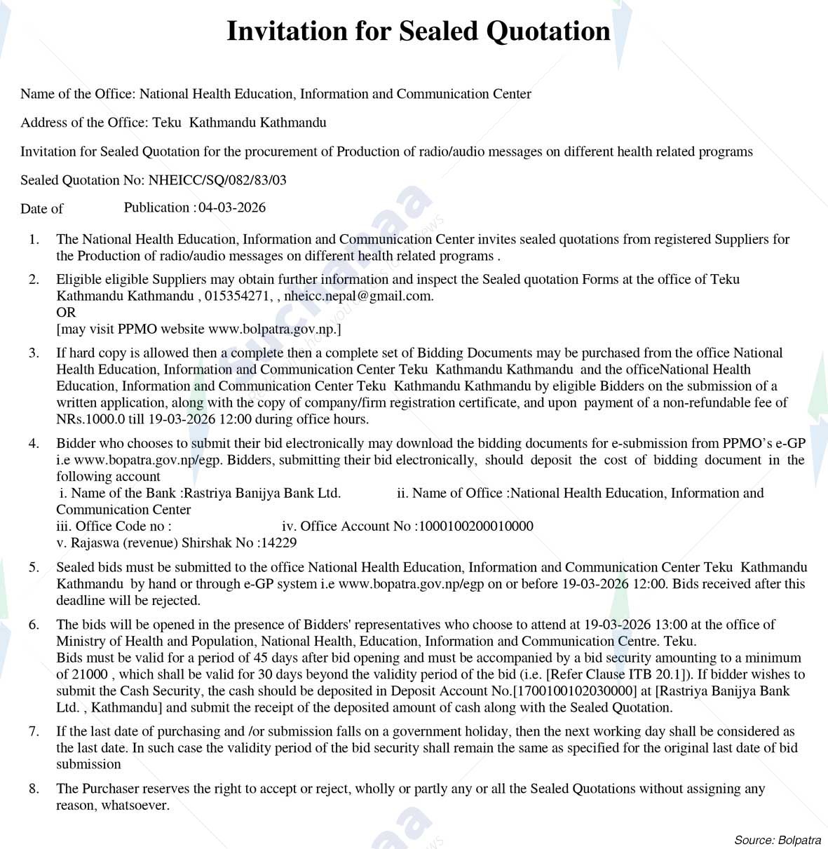 National Health Education, Information and Communication Center