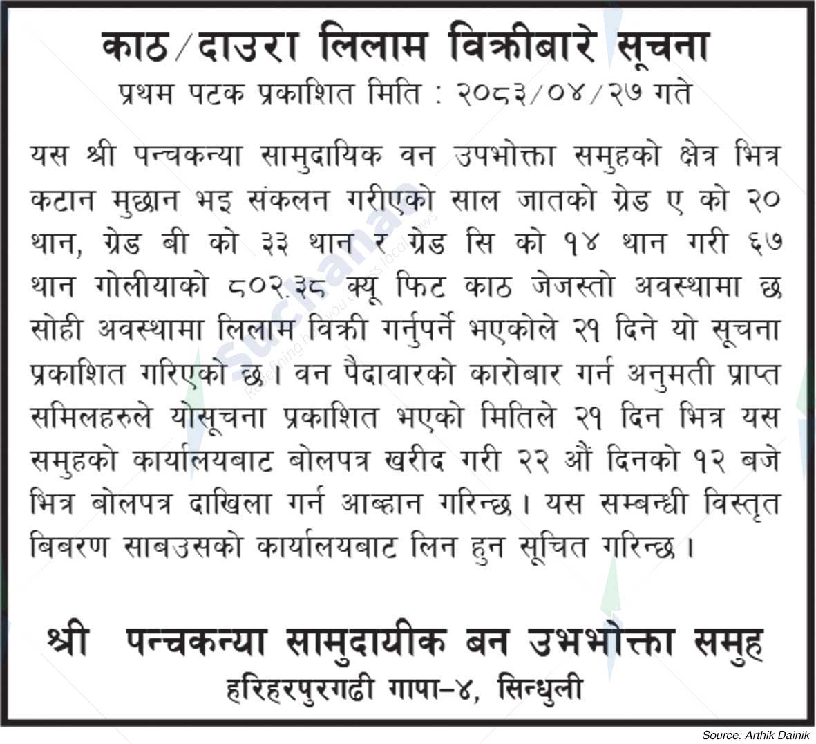 Shree Panchakanya Saa.Wa.Wo.Sa.