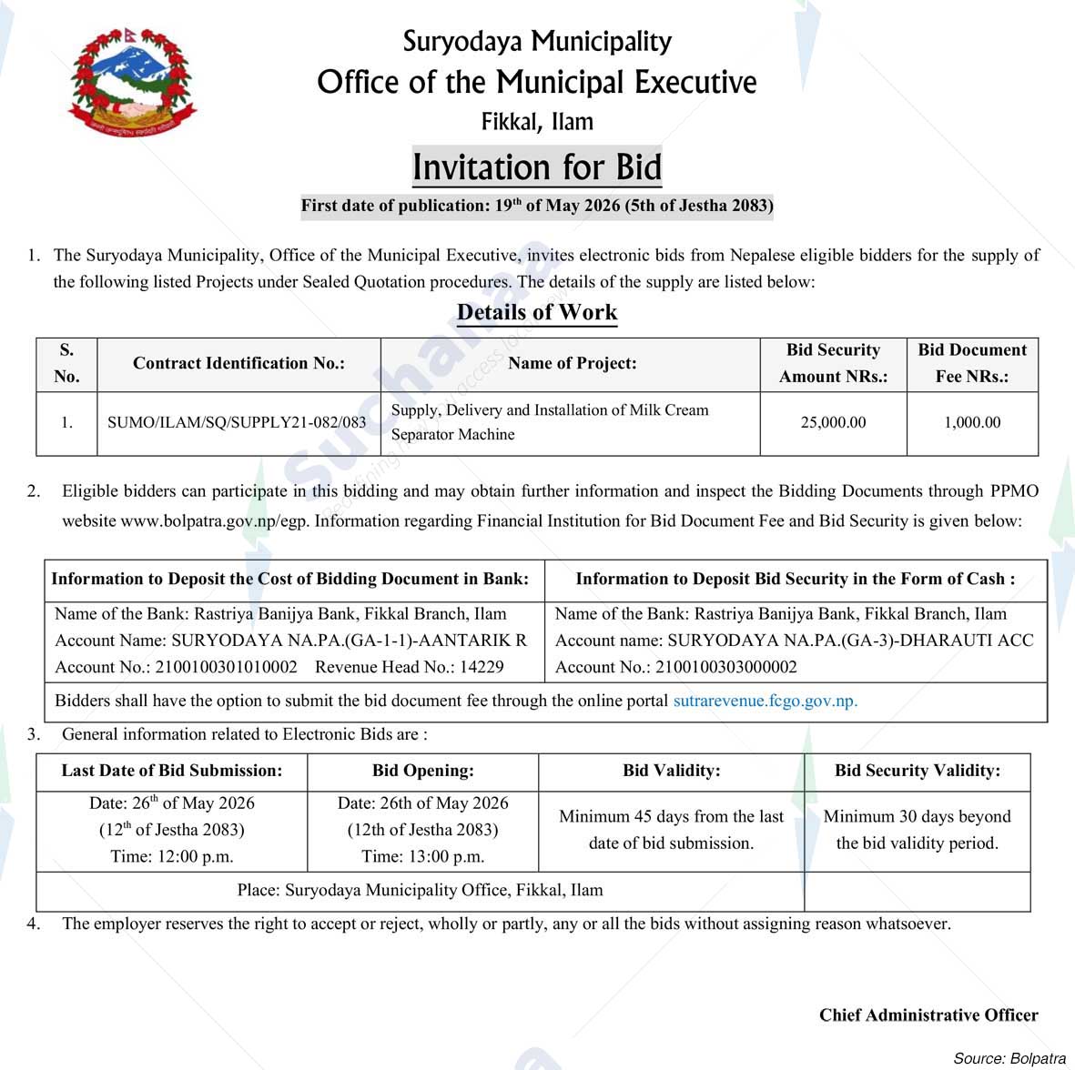 Suryodaya Womi Laghubitta Bittiya Sanstha Limited