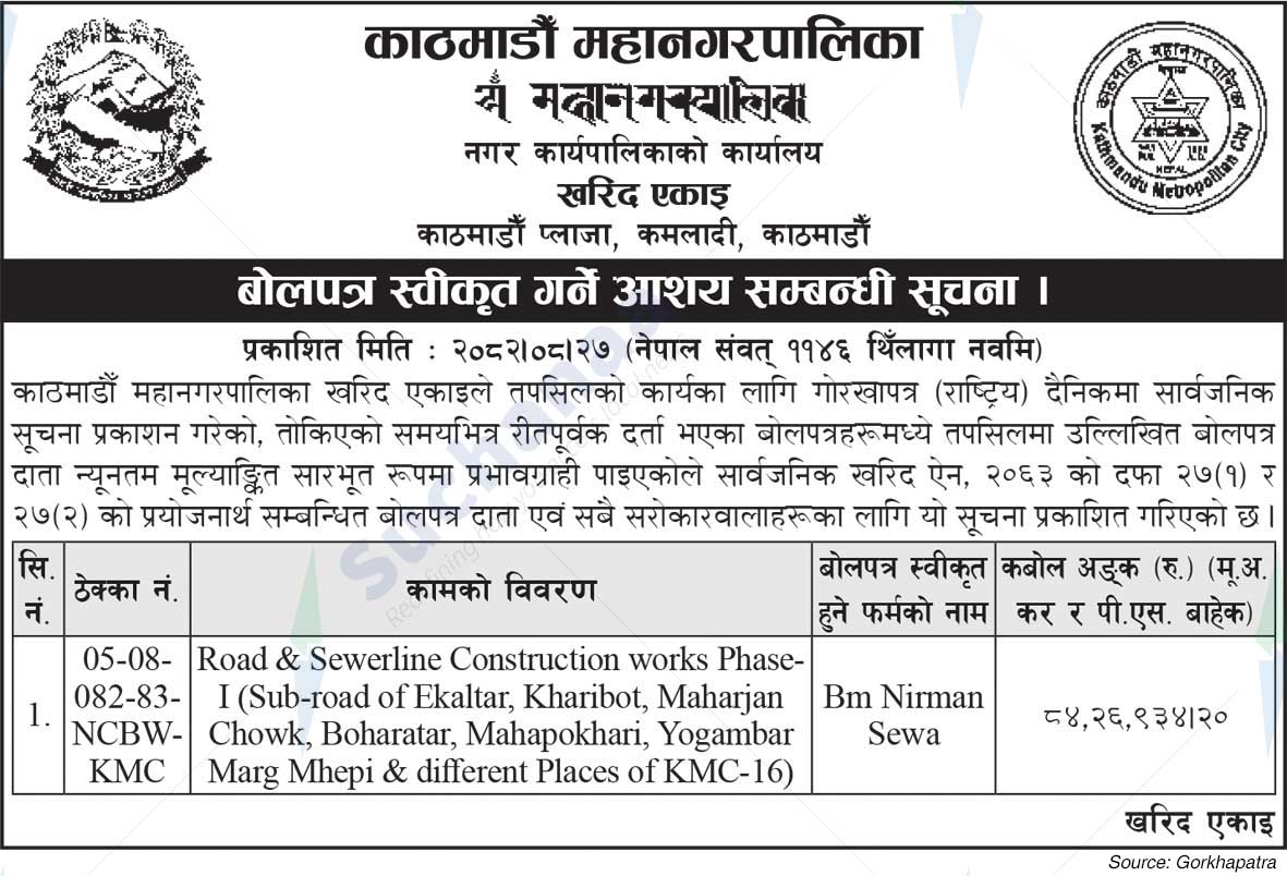 Kathmandu Metropolitan City