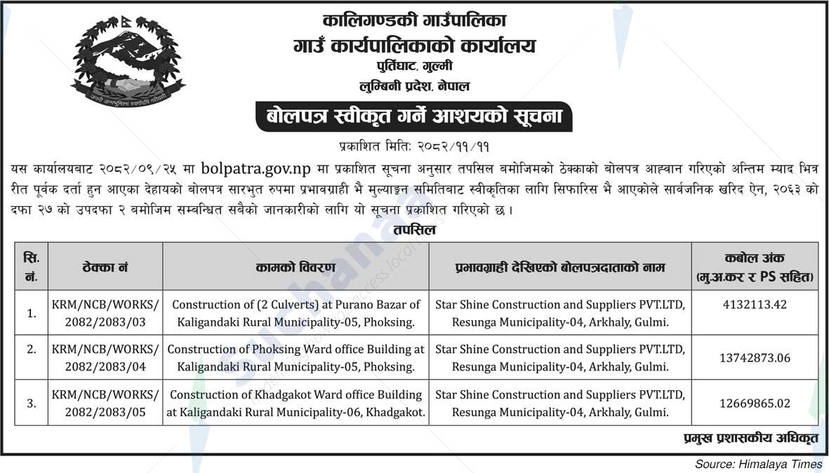 Kaligandaki Rural Municipality