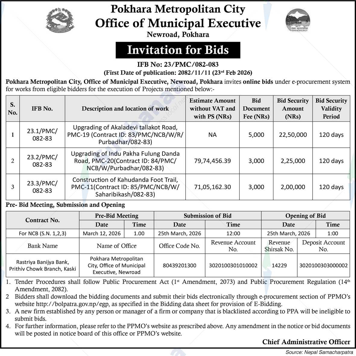 Pokhara Metropolitan CIty