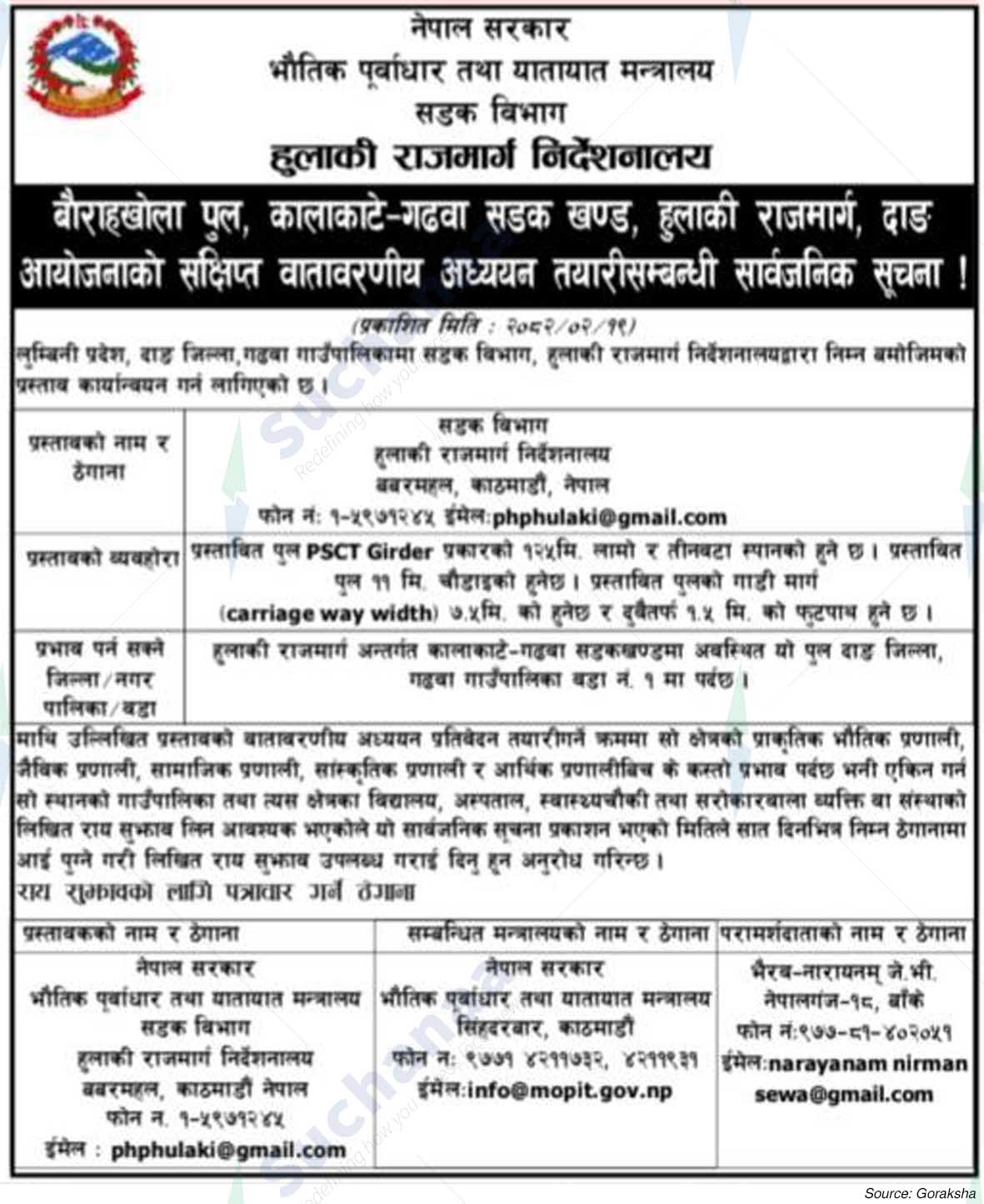 Postal Highways Directorate