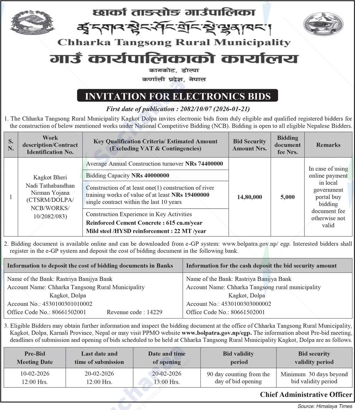 Chharka Tangsong Rural Municipality