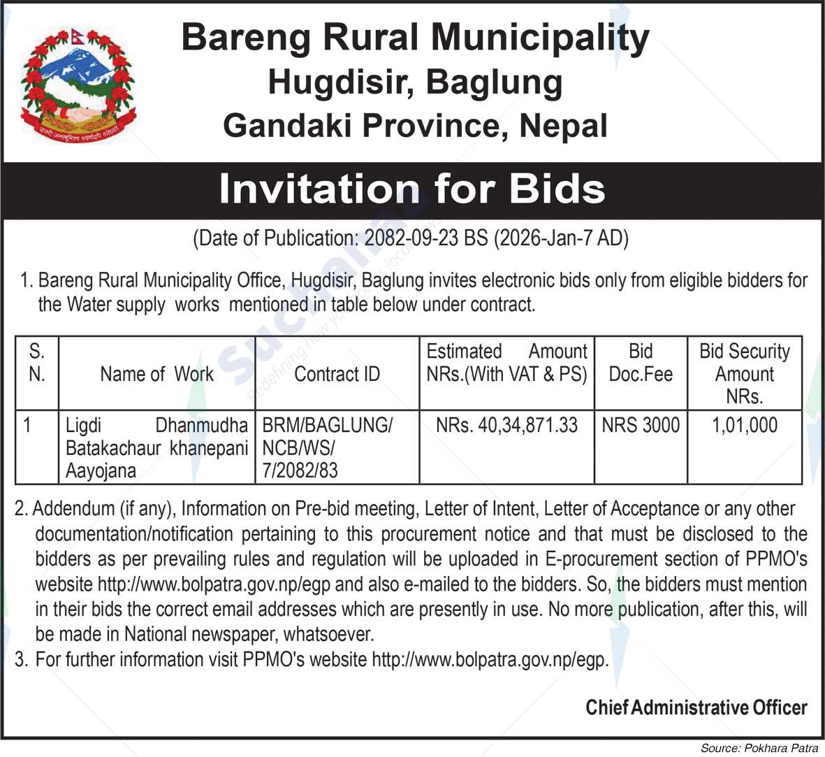 Bareng Rural Municipality