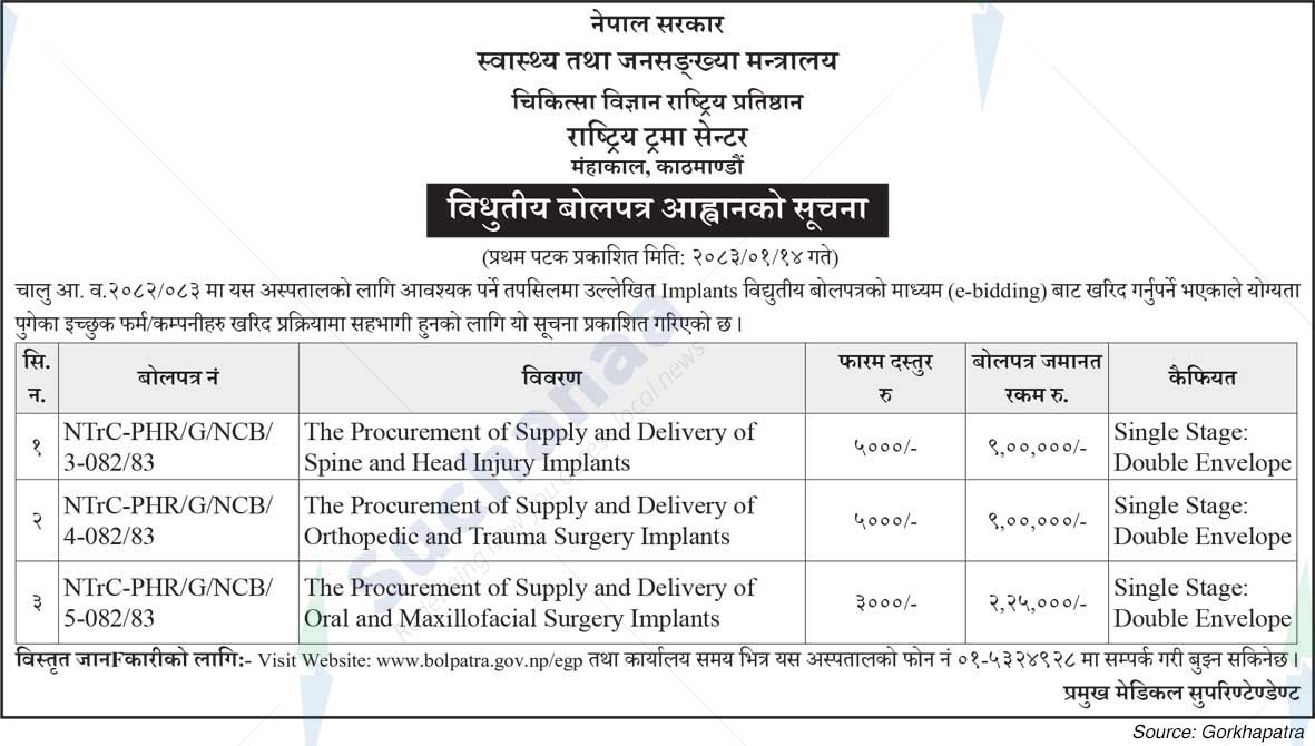 National Trauma Center