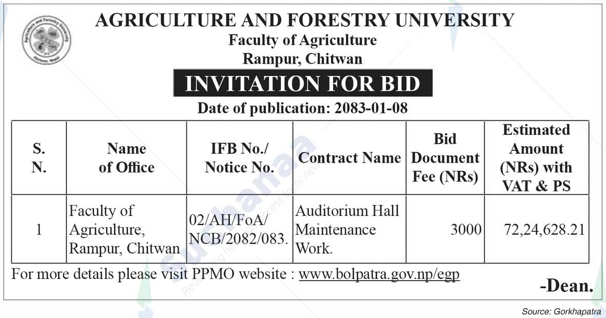 Agriculture and Forestry University