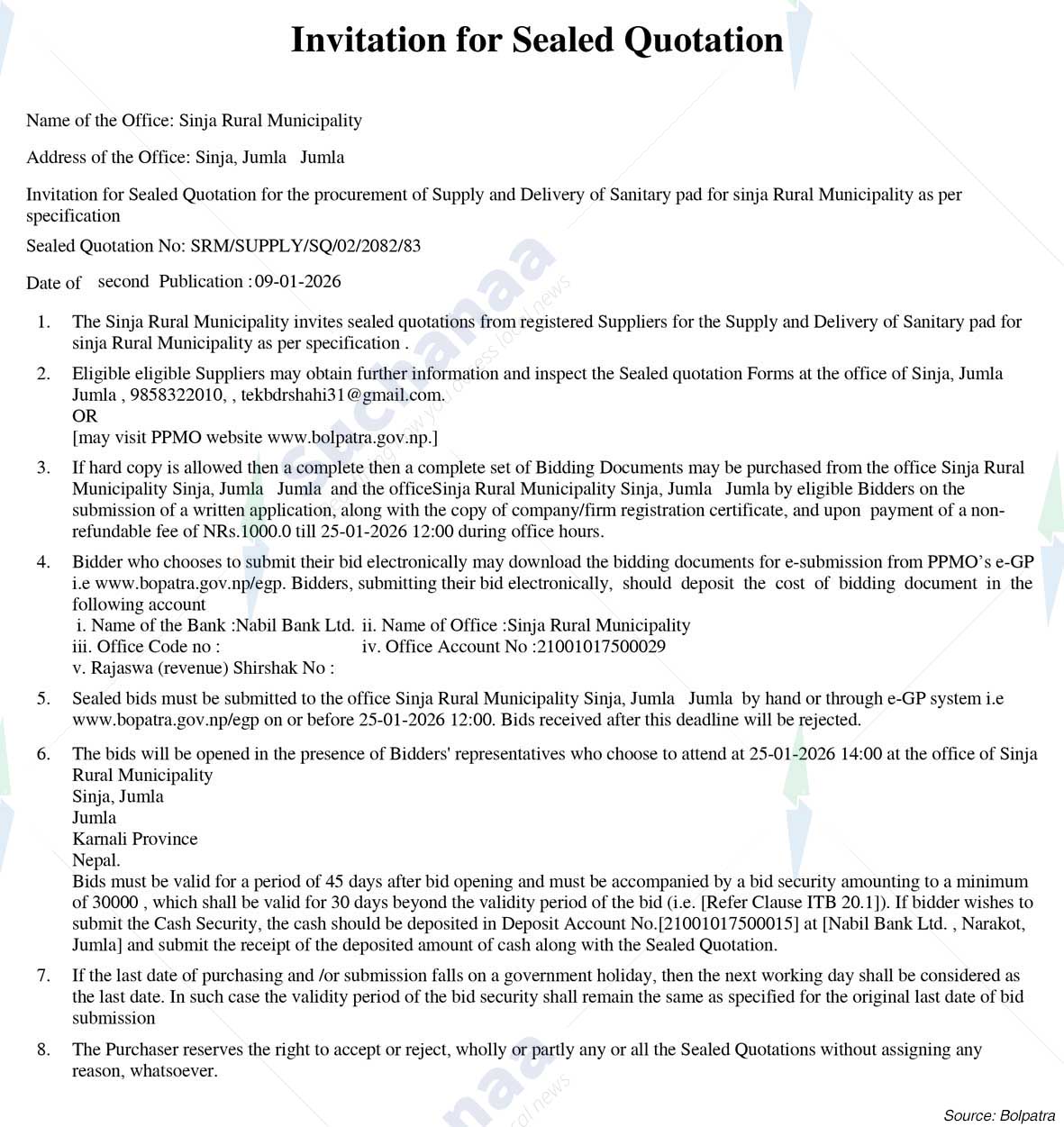 Sinja Rural Municipality