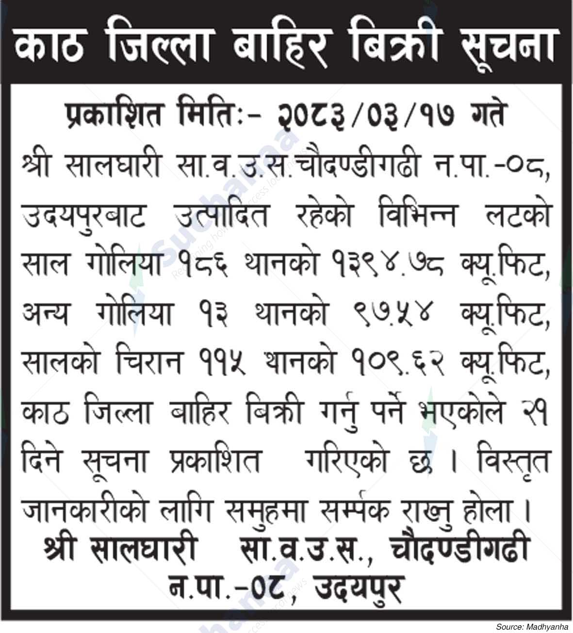 Shree Salghari Saa.Wa.Wo.Sa.