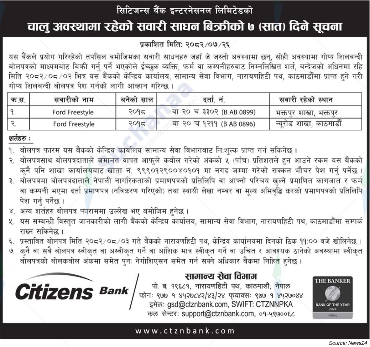 Citizens Bank International Limited