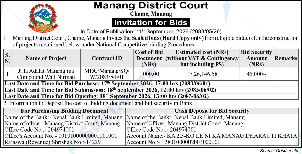 Manang District Court