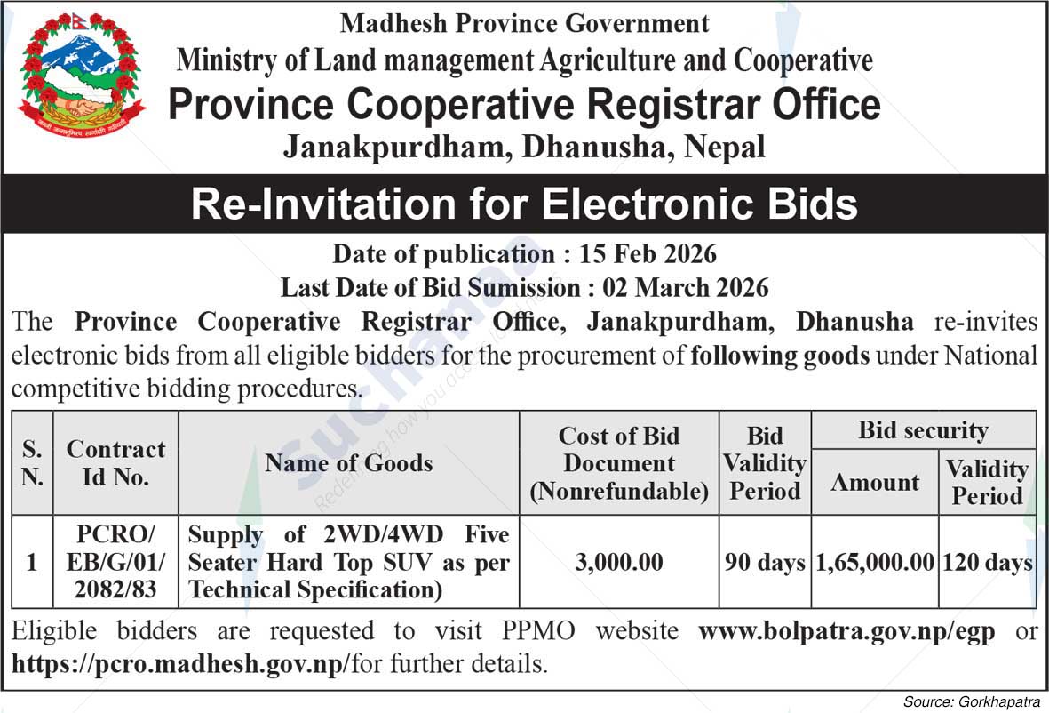 Province Cooperative Registrar Office