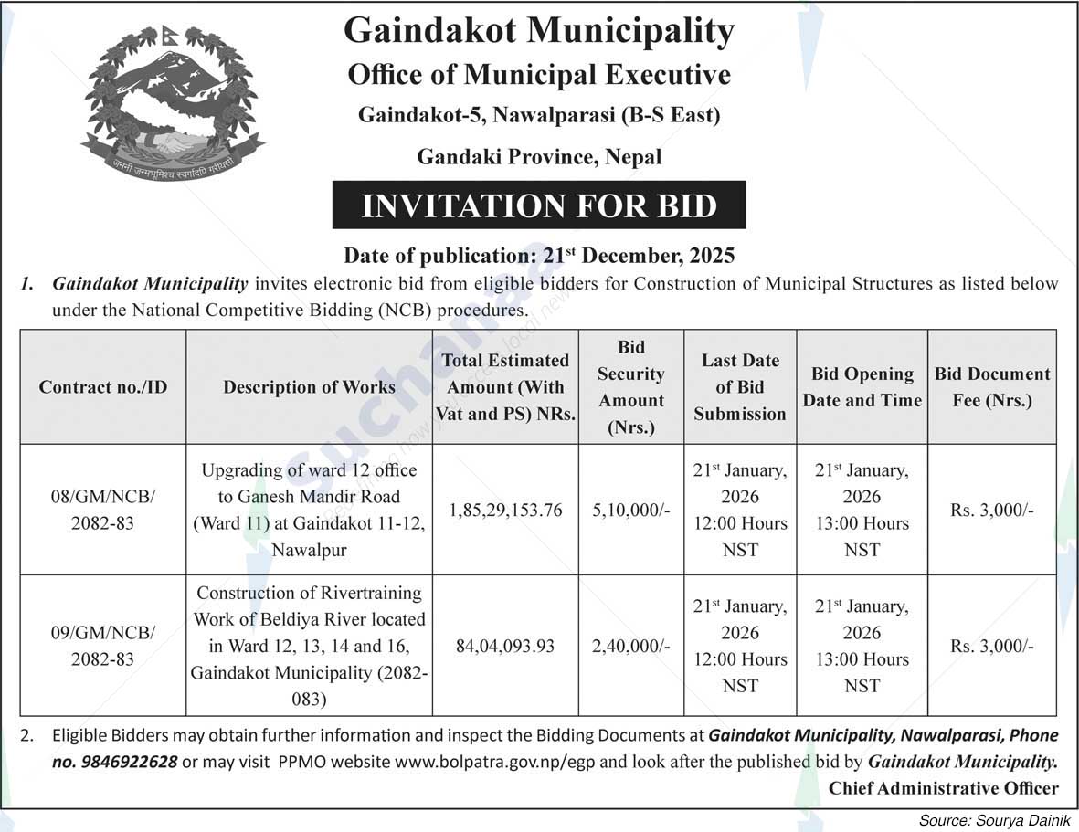 Gaindakot Municipality