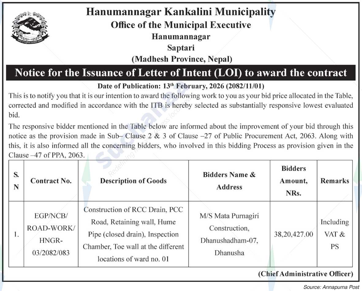 Hanumannagar Kankalini Municipality