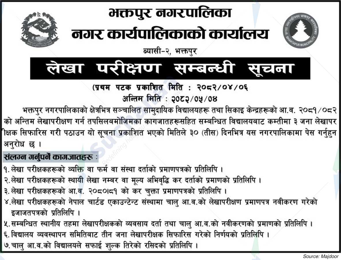 Bhaktapur Municipality